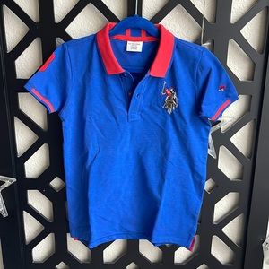 U.s polo short sleeve top new with tag size is 7-8